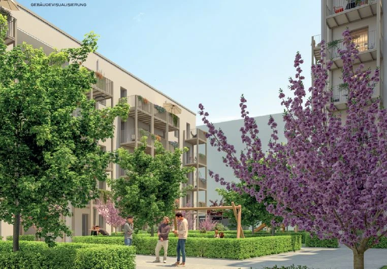 450 Neubau-Eigentumswohnungen in Fürth  Am historischen Lokschuppen 20 Bsp.: WE 244