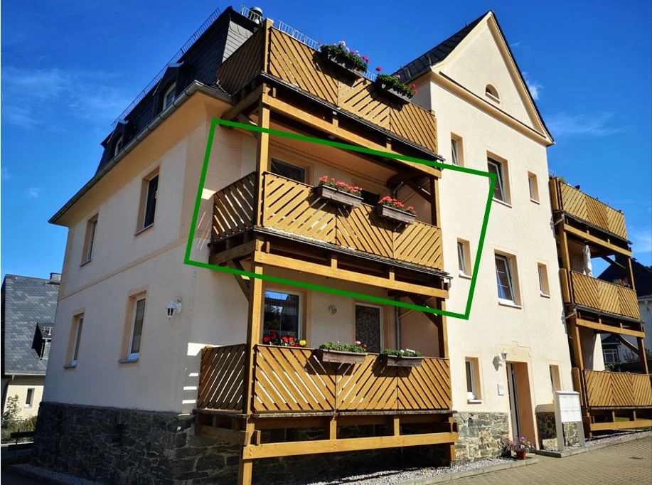 3-Raum Eigentumswohnung Amtsberg bei Chemnitz, Ernst-Thälmann-Str. 4 (WE 4) mit 48 qm