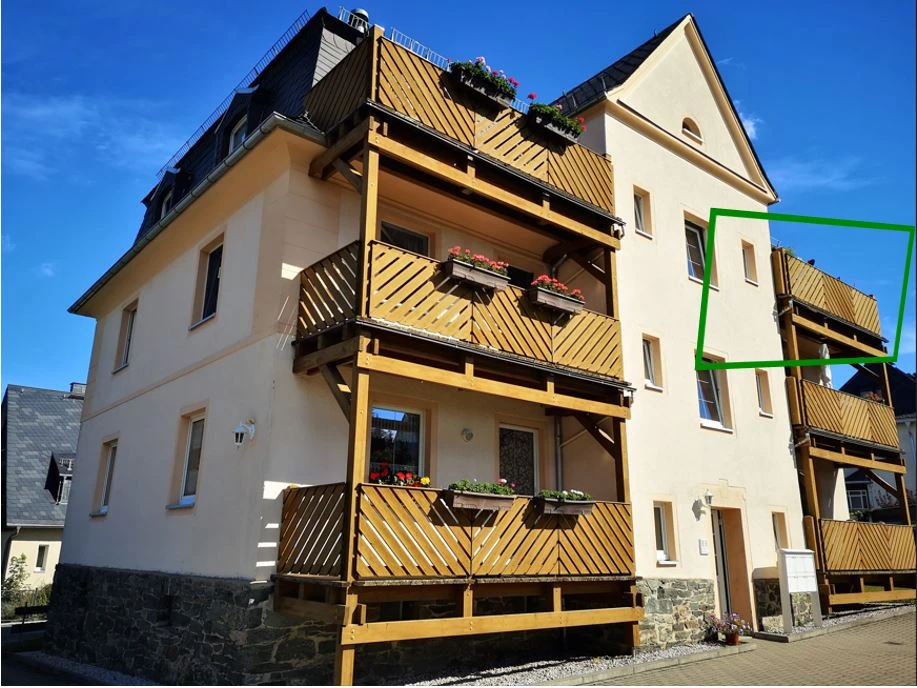 2-Raum Eigentumswohnung Amtsberg bei Chemnitz, Ernst-Thälmann-Str. 4 (WE 5) mit 45 qm