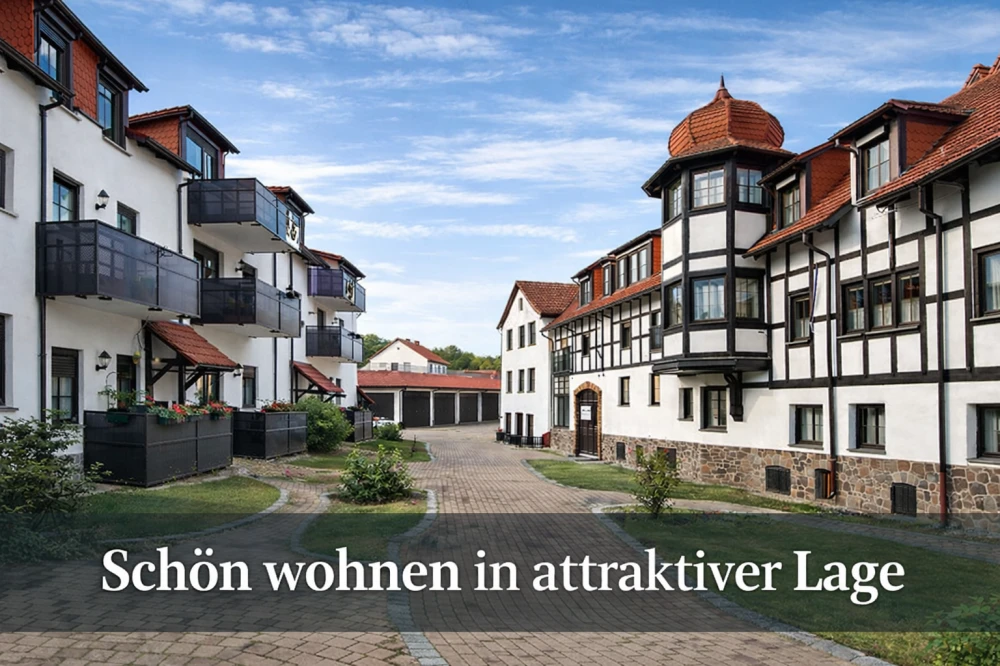 4-Raum Eigentumswohnung Teichwitz, Dorfstraße 4B (WE 19) mit 102 qm + 2 Garagen + 1 SP